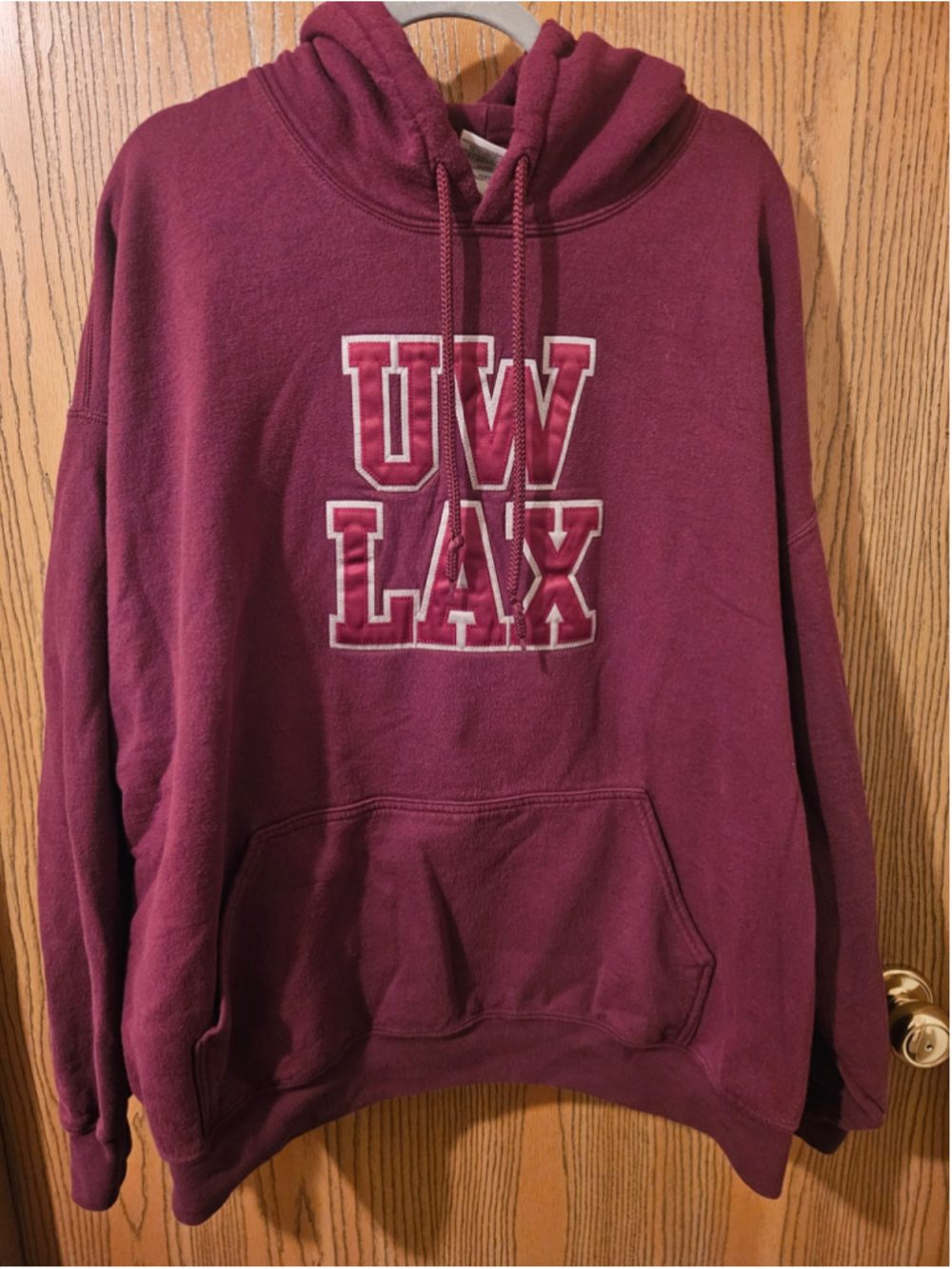 UW-LAX Hoodie Sweatshirt XXL